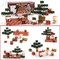 Magnetic Blocks - Build Mine Magnet World Magic Portal Set, Magnetic Tiles Building Blocks Toddler Toys STEM Toys for 3+ Year Old Boys & Girls, Christmas Packaging